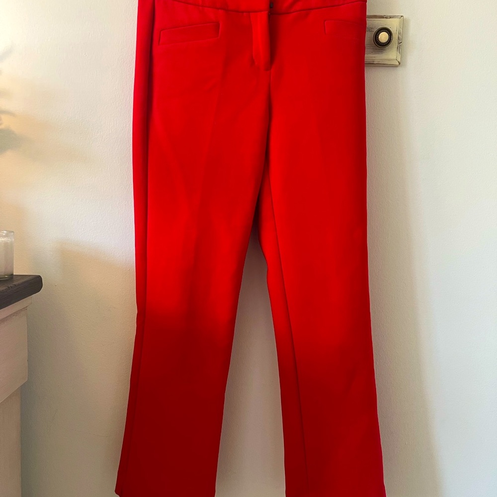 Red Express Dress Pants